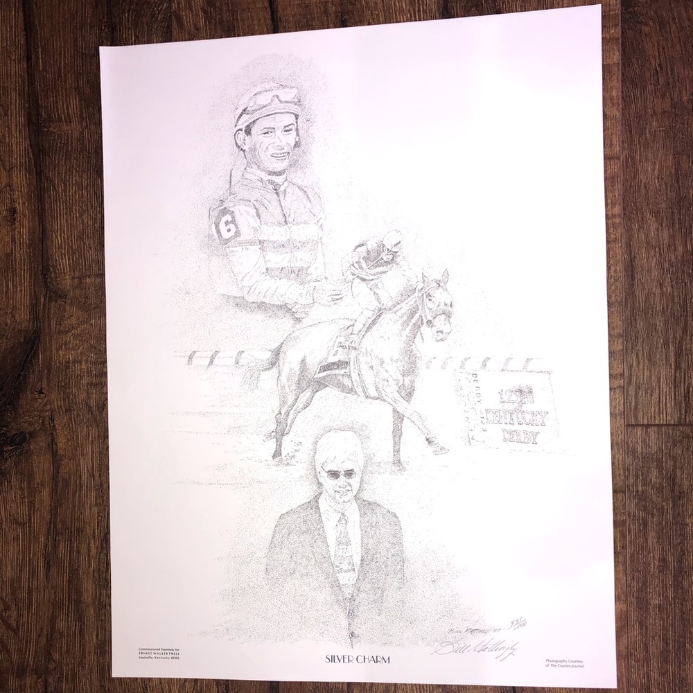 Silver Charm 123rd KY Derby Print-  Bill Mattingly